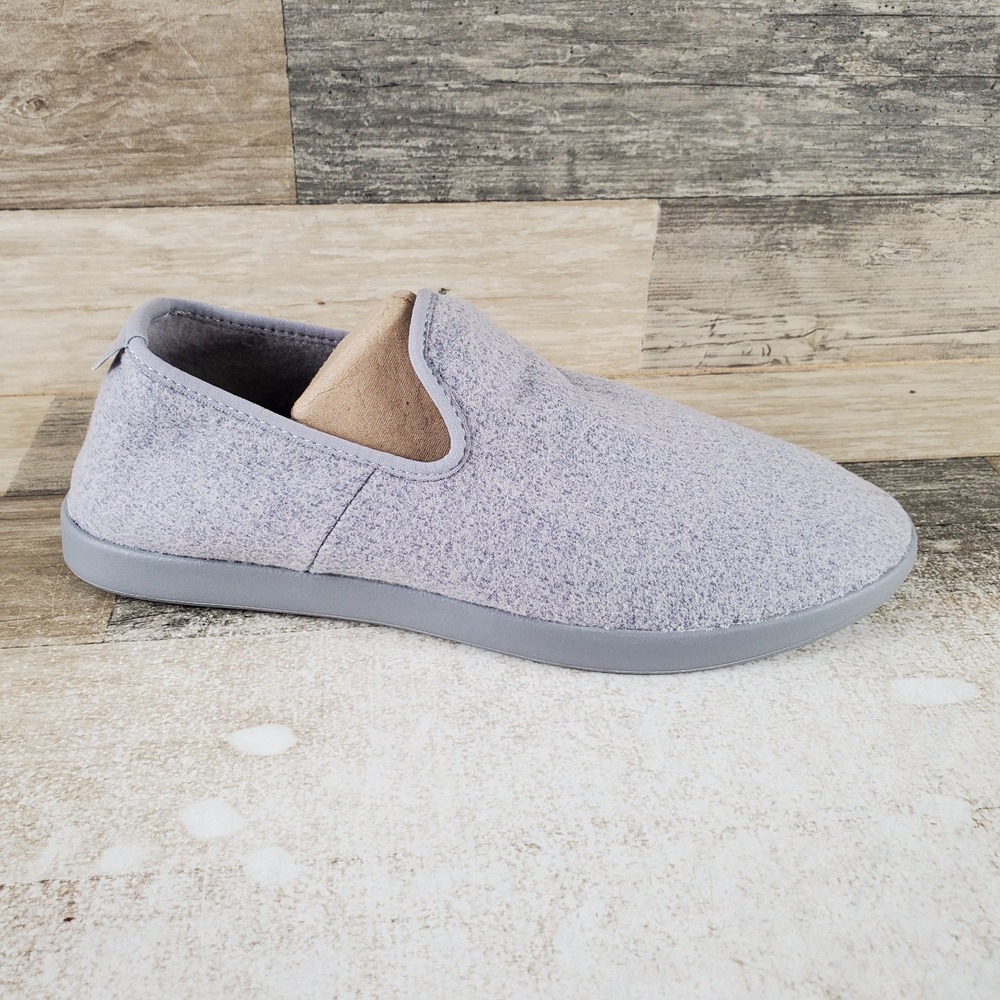 Allbirds Wool Loungers Mens Loafers Shoes Sz 9 Gray Comfort Round Toe Slip On